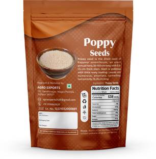 Natural Fridge Whole Poppy Seeds Khus Posta Dana Fresh & Authentic Poppy Seeds