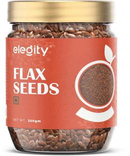 Elegity Nutrient-Rich Snack for Weight Loss & Immunity Boost |100% Organic|Keto Friendly Brown Flax Seeds