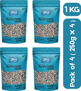 SHREE MURLI Raw Sunflower Seeds 1kg Sunflower Seeds