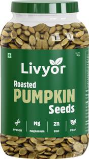 LIVYOR Roasted Pumpkin Seeds, Lightly Salted, Full of Protein and Fiber Pumpkin Seeds