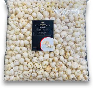 SWAAD SAMVAAD Pure organic Big Size hand picked desi Phool Makhana I Fox nut I Phool Makhana