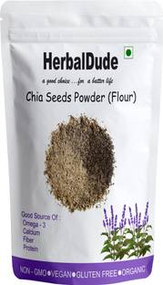 HERBALDUDE CHIA SEEDS POWDER ( CHIA SEEDS FLOUR ) 50 GM Chia Seeds