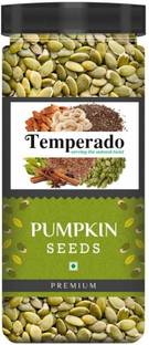 Temperado Raw Pumpkin Seeds| Kaddu Ke Beej| Immunity Booster| Healthy Diet food| Super Seeds Jar Pack | 100gm*2 Pumpkin Seeds