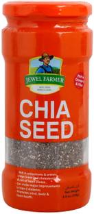 Jewel Farmer Black Chia Seeds Raw & Unroasted Superfood with Protein Chia Seeds