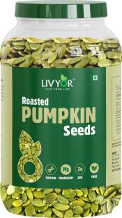 LIVYOR Roasted Pumpkin Seeds, Lightly Salted, Full of Protein and Fiber Pumpkin Seeds