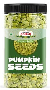 Nature Aahar Raw Pumpkin Seeds for eating, Rich in Protein and Fiber Pumpkin Seeds Pumpkin Seeds