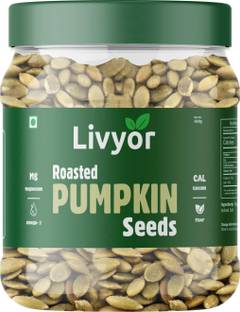 LIVYOR Roasted Pumpkin Seeds, Lightly Salted, Full of Protein and Fiber Pumpkin Seeds