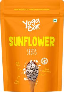 Yogabar Sunflower Seeds for Eating Protein and Fibre Rich Superfood | Healthy Snacks - Sunflower Seeds