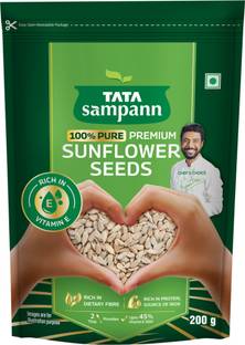 Tata Sampann Premium, Handpicked, Resealable Pack Sunflower Seeds