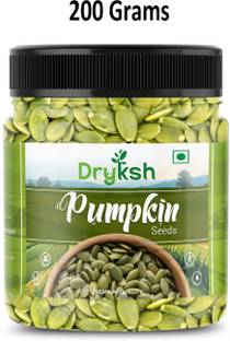 Dryksh Pumpkin Seeds 200g | Loaded with Fiber and Protein Rich Superfood for Eating Pumpkin Seeds
