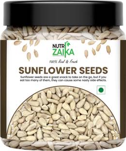NUTRI ZAIKA Sunflower Seeds | Power Packed Edible Seeds | Rich in Protein & Fiber Sunflower Seeds