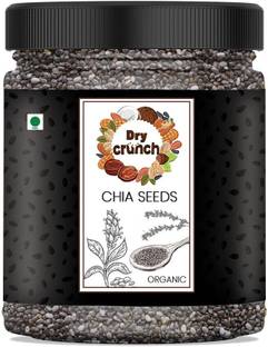 dry crunch Raw Chia Seeds for Weight Loss with Omega 3 , Zinc and Fiber, Rich in Calcium | Chia Seeds