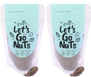 Let's GoNuts High Fibre Raw Chia Seeds for Weight Loss High in Calcium Chia Seeds