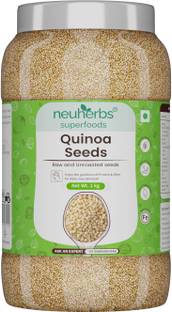 Neuherbs Organic Raw Unroasted White Quinoa Seeds for Weight loss Management, Rich in Iron, fiber and Gluten free Quinoa Seeds