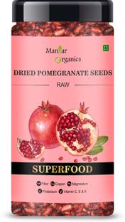 ManHar Organics Sun Dried Pomegranate Seeds (Anardana/ Anar Beej) for Cooking / Immunity Booster / Beauty Pomegranate Seeds