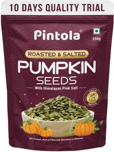 Pintola Roasted & Salted Pumpkin Seeds | With Goodness Of Himalayan Pink Salt Pumpkin Seeds