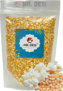 MR DESI Popcorn Kernels Seeds Extra Crunchy Popcorn Maize (100% POP Extra Soft Popcorn Seeds