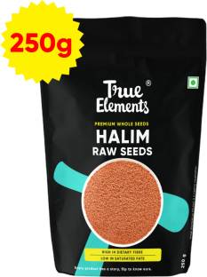 True Elements Halim Seeds 250g - Aliv Seeds for Hair Growth | Garden Cress Seeds | Immunity Booster Seeds | Haleem Seeds Garden Cress Seeds