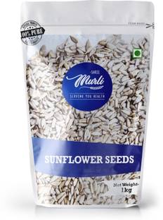 SHREE MURLI Raw Sunflower Seeds 1kg Sunflower Seeds