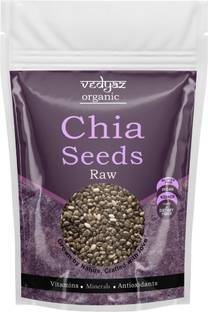 Vedyaz Organic Chia Seeds Raw for Eating and weight loss - 1kg Chia Seeds