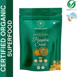 Earthen Story Organic Raw Pumpkin Seeds | Gluten free | Pure and Healthy | Superfood Pumpkin Seeds