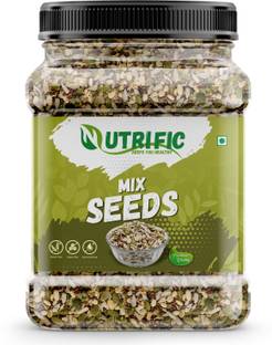 Nutrific Mix Seeds | 5 in 1 Seed Mix | Rich in Protein & Fibre | Healthy Snack | Mixed Seeds