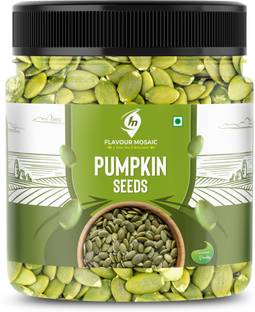 Flavour Mosaic 100% Organic, Protein-Rich, Healthy Snacks Pumpkin Seeds Pumpkin Seeds
