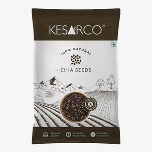 KESARCO Chia Seeds 250gm | High In Protein & Fiber | With Omega 3 and Zinc Chia Seeds