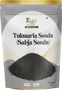 yuvika Tukmaria Seeds - Sabja Seeds - Ocimum Basilicum - Basil Seeds