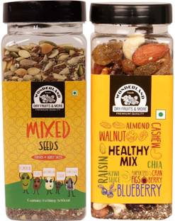 WONDERLAND Immunity Combo Mix Seeds 200g each & Healthy Mix Mixed Seeds