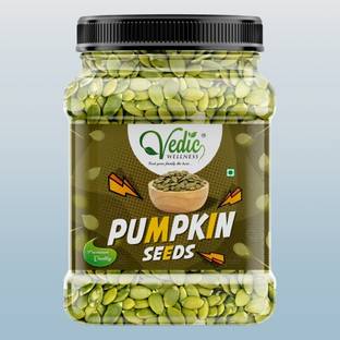 vedic Wellness Pumpkin Seeds for Eating Healthy Diet, Immunity Booster and Fiber Rich Superfood Pumpkin Seeds