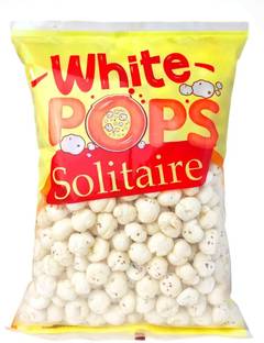 White Pops Solitaire Makhana Vegan, Healthy Diet, Immunity Booster Snacks Lotus Seeds(Makhana)