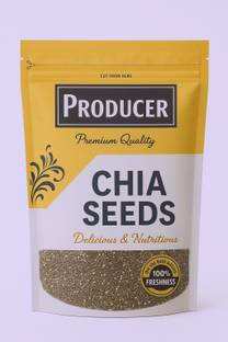 PRODUCER Premium Raw Chia Seeds | High in Omega-3, Fiber & Protein | 100g | G342 Chia Seeds