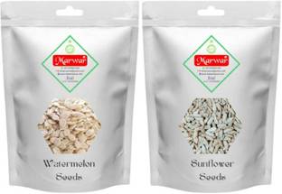 Marwar Combo Pack | Watermelon Seeds + Sunflower Seeds Mixed Seeds