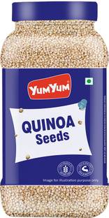 YUM YUM Quinoa Seeds 1Kg Jar | Gluten Free Breakfast | High Protein and Fibre Quinoa