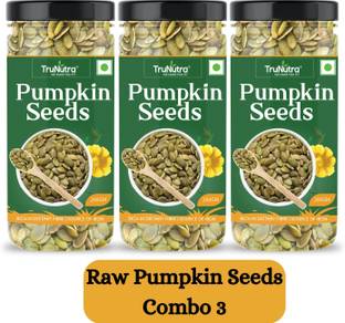 TruNutra pumpkin seeds for eating with zinc and fiber healthy daily snack food super food Pumpkin Seeds