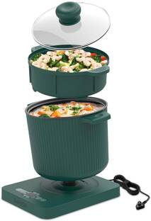 Verilux Electric Cooking Pot Radiant Cooker Smart Menus Travel Cooker