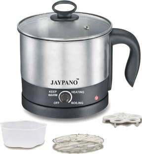 JAYPANO Fling Multi Cooker Electric Kettle (1.5 L, Black) Egg Cooker