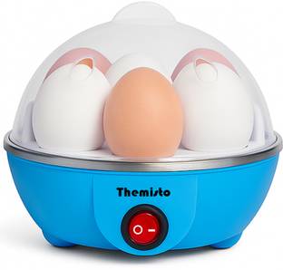 tHemiStO 350 W Egg Boiler/Poacher/Cooker for Steaming, Cooking & Boiling (TH-610(7 eggs)) Egg Cooker