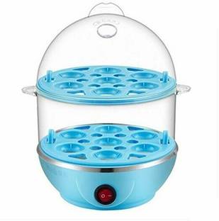 SEAVOKES Double Layer Egg Boiler Electric Automatic Off 14 Egg Poacher for Steaming, Cooking, Boiling and Frying, Multicolour Double Layer Egg Boiler Electric Automatic Off 14 Egg Poacher for Steaming, Cooking, Boiling and Frying, Multicolour Egg Cooker