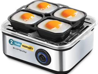 Longway Stainless Steel Egg Boiler for Steaming Cooking & Boiling EB04 Egg Cooker