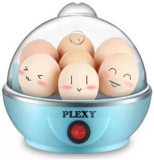 Plexy Blue Electric Egg Boiler NEC 1530 Egg Cooker Egg Cooker
