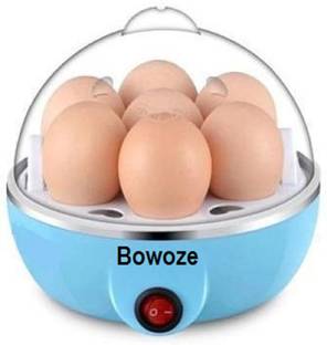 Bowoze Egg Cooker Egg Boiler, Egg Poacher Electric,egg fry, Egg Steamer,egg boiler machine, Egg Boiler,omelette cooker,chicken boiler Type Electric Automatic Off for Steaming, Cooking, Boiling and Frying Home Machine (Multicolor, 7 Eggs) Egg Cooker