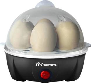truTRTL Smart 7-Egg Boiler Black 7Egg-Blk Egg Cooker