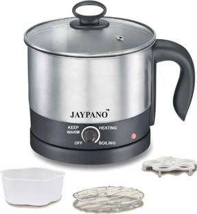 JAYPANO Fling Multi Cooker Electric Kettle (1.5 L, Black) Egg Cooker