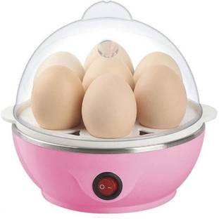SUJATA Egg boiler Electric Automatic Off 7 Egg Poacher For Steaming, Cooking , Boiling (pack of 2) Egg Cooker