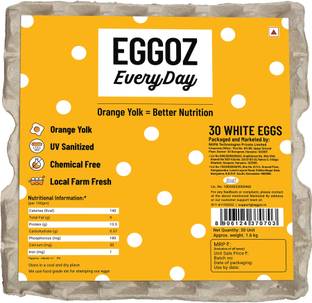 Eggoz Everyday Hen White Eggs