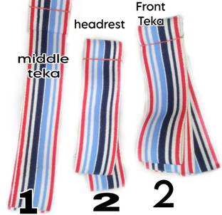 elastica Elastic Thread and Cord Blue Elastic