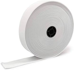 MayRose Woven White Elastic