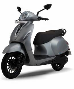 Chetak 3502 Electric Scooter by Bajaj Auto Booking for Ex-Showroom Price (with Portable Charger, Matte Coarse Grey)